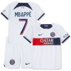 Virallinen Fanipaita + Shortsit Paris Saint-Germain Mbappé Vieraspelipaita 2023-24 - Lasten